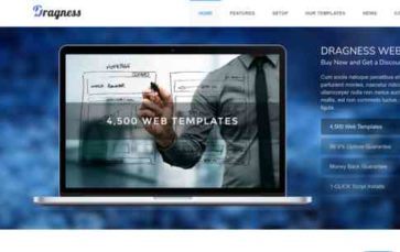 Dragness (screenshot desktop)