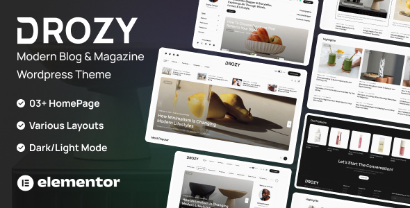 Drozy (ThemeForest)