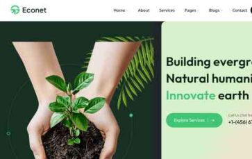 Econet (screenshot desktop)