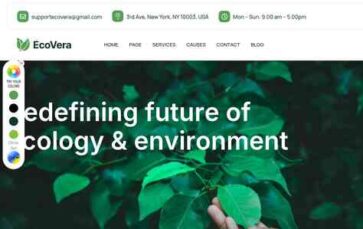 Ecovera (screenshot desktop)