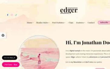 Edger (screenshot desktop)