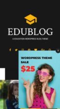 EduBlog (screenshot mobile)