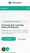 EducateX (screenshot mobile)