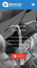 Educaz (screenshot mobile)