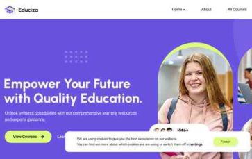 Educiza (screenshot desktop)