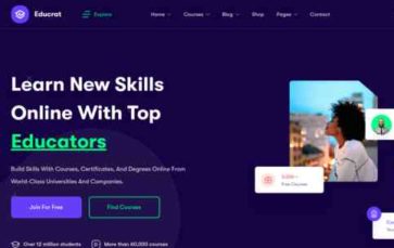 Educrat (screenshot desktop)