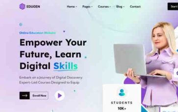 Edugen (screenshot desktop)