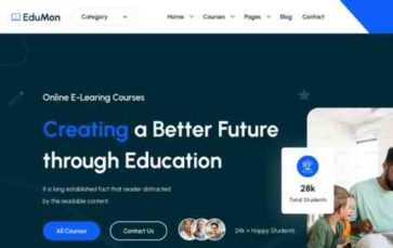 Edumoon (screenshot desktop)