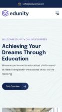 Edunity (screenshot mobile)