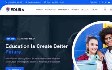 Edura (Themeholy) (screenshot desktop)