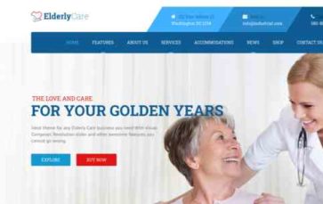 ElderlyCare (screenshot desktop)