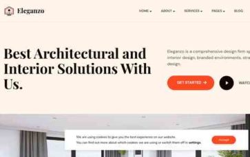 Eleganzo (screenshot desktop)