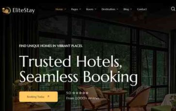 EliteStay (screenshot desktop)