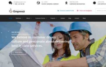 Empresa (Tansh) - (screenshot desktop)