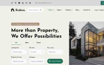 Endora (screenshot desktop)
