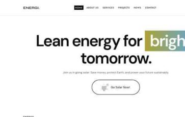 Energi (screenshot desktop)