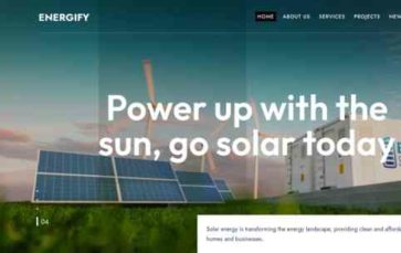 Energify (screenshot desktop)