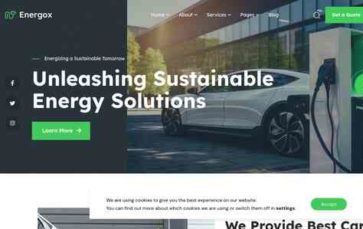 Energox (screenshot desktop)