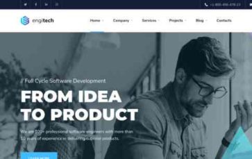 Engitech (screenshot desktop)