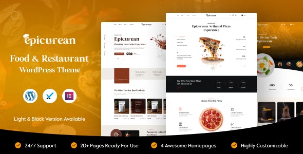 Epicurean (ThemeForest)