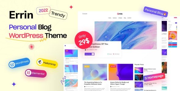 Errin (ThemeForest)