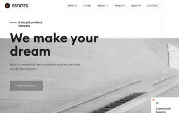 Estateo (screenshot desktop)