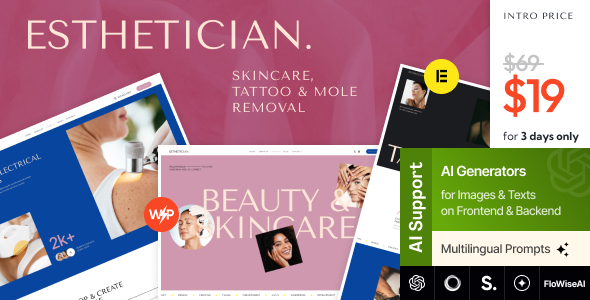 Esthetician (ThemeForest)
