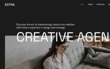 Estra (screenshot desktop)