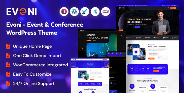 Eveni (ThemeForest)