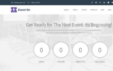 Event On (screenshot desktop)