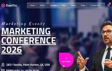 EvenTro (Gossip Themes) - (screenshot desktop)