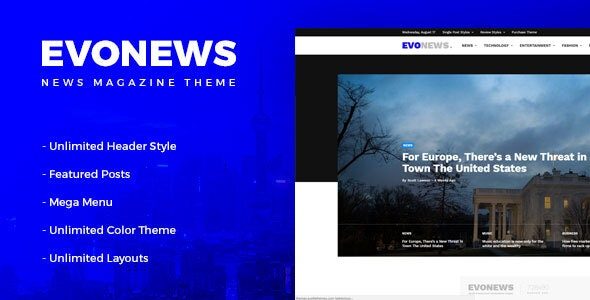 Evonews (ThemeForest)