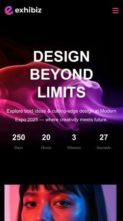 Exhibiz (screenshot mobile)