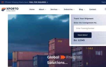 Exporto (screenshot desktop)