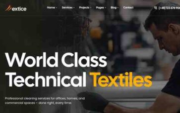 Extice (screenshot desktop)