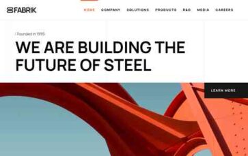 Fabrik (screenshot desktop)