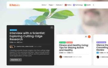 Fabula (screenshot desktop)