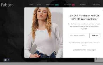 Fabura (screenshot desktop)