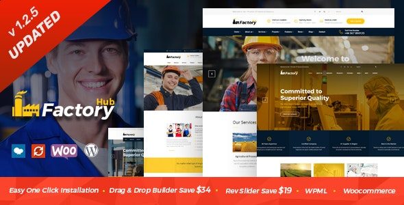 FactoryHub (ThemeForest)
