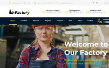 FactoryHub (screenshot desktop)