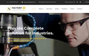 FactoryPlus (screenshot desktop)