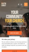 Faith Connect (screenshot mobile)