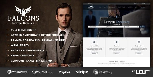 Falcons (ThemeForest)
