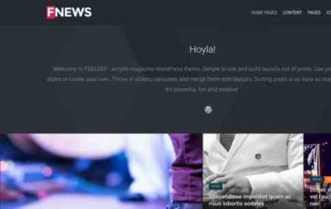 Screenshot Desktop Feeleep (screenshot desktop)