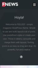 Screenshot Mobile Feeleep (screenshot mobile)