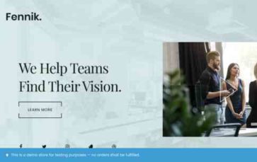 Fennik (screenshot desktop)