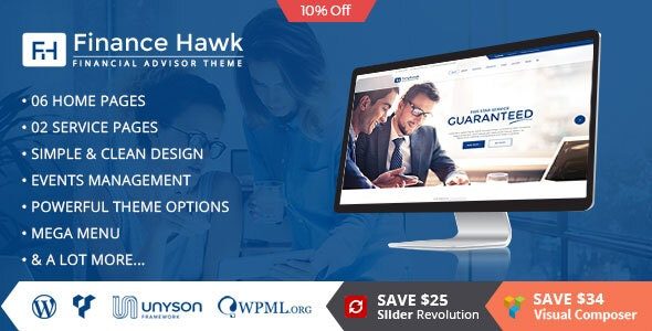 Finance Hawk (ThemeForest)
