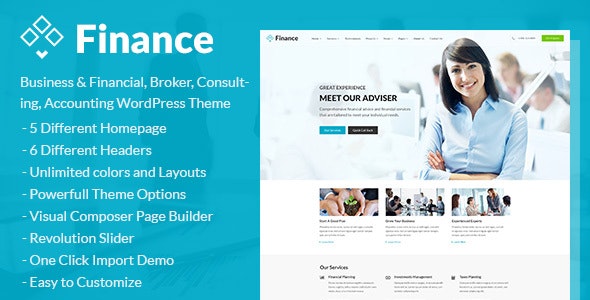 Finance (ThemeForest)
