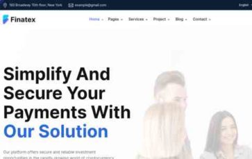 Finatex (screenshot desktop)
