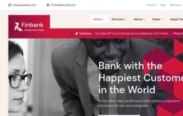 Finbank (screenshot desktop)